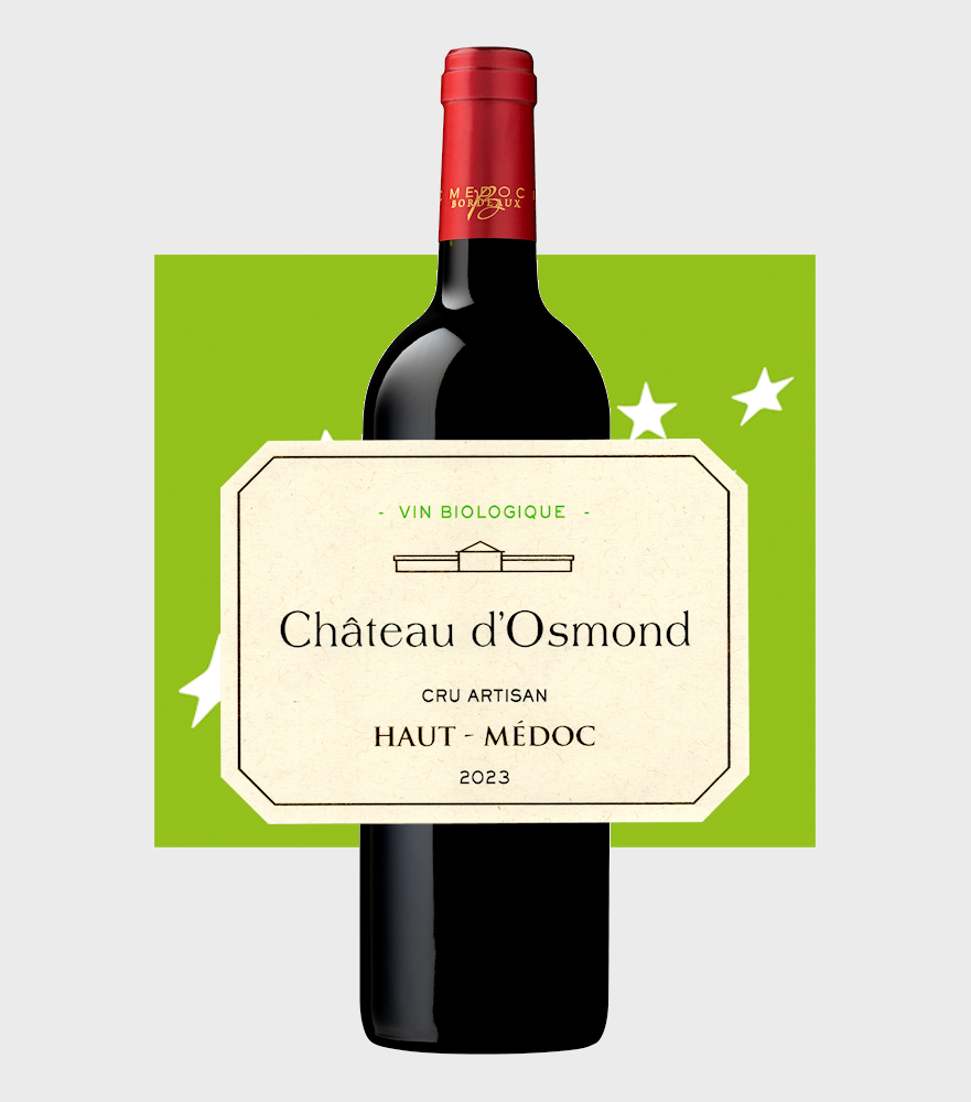 Organic Vintage from Château d'Osmond 2023 - 750ml