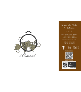 Ö d’Osmond 2025 Label – 750 ml