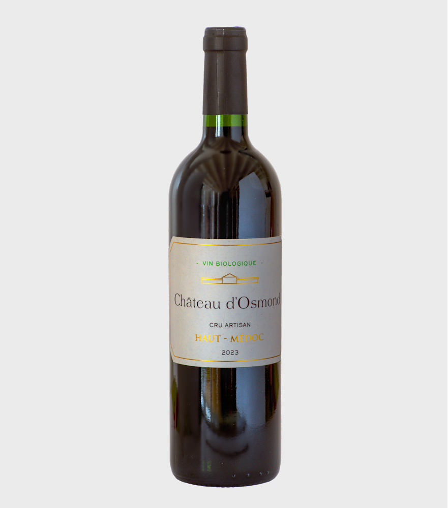 Organic Vintage 2023 from Château d'Osmond - Case of 6 x 750ml bottles