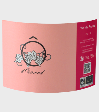 Ô d'Osmond Rosé - Case of 6 x 750ml bottles